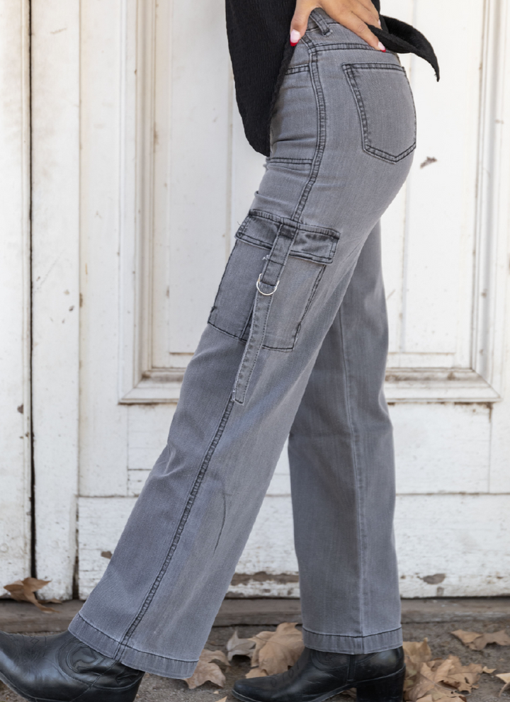 POCKET PANT GRIS