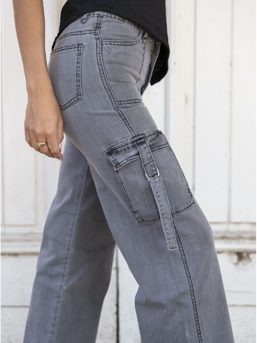 POCKET PANT GRIS