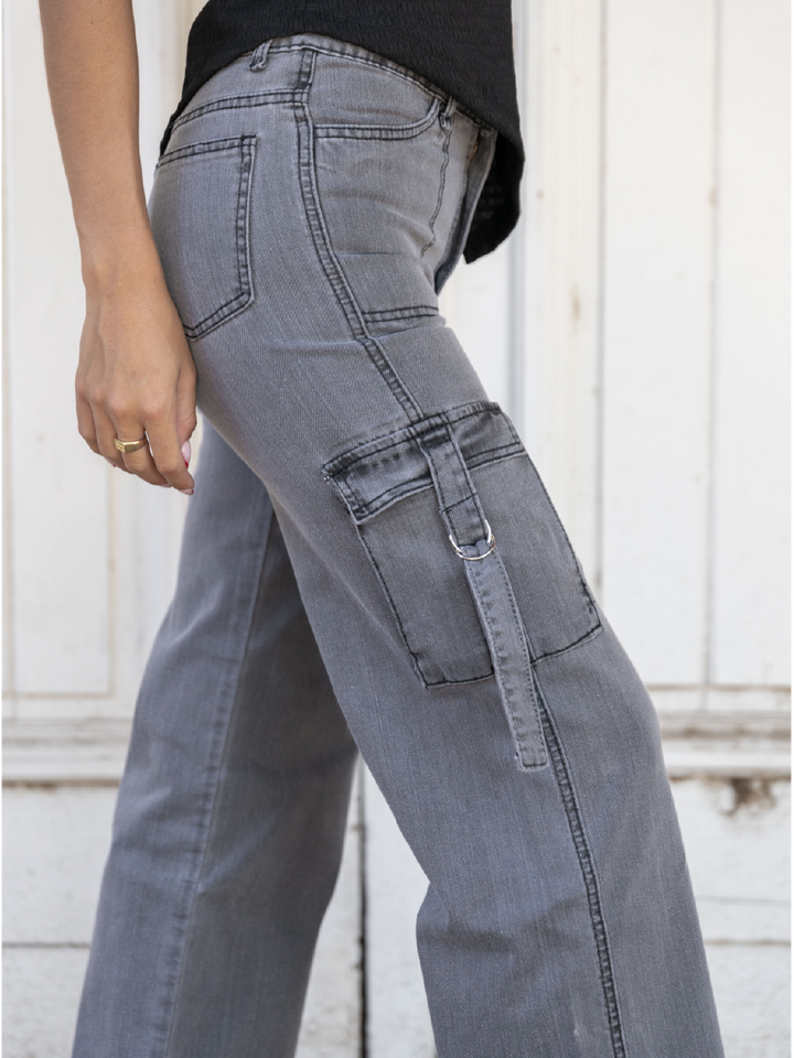 POCKET PANT GRIS