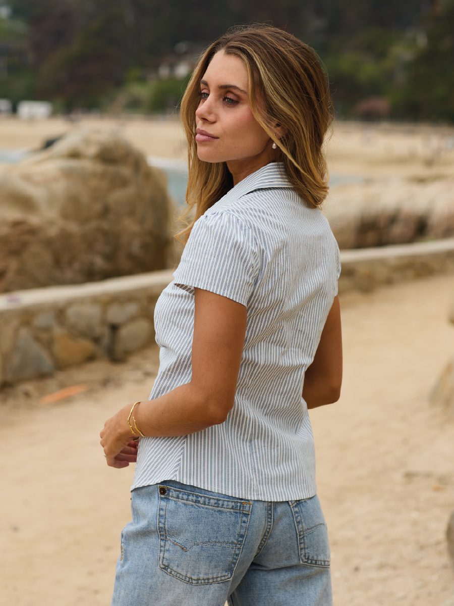 BLUSA BIANCA CELESTE