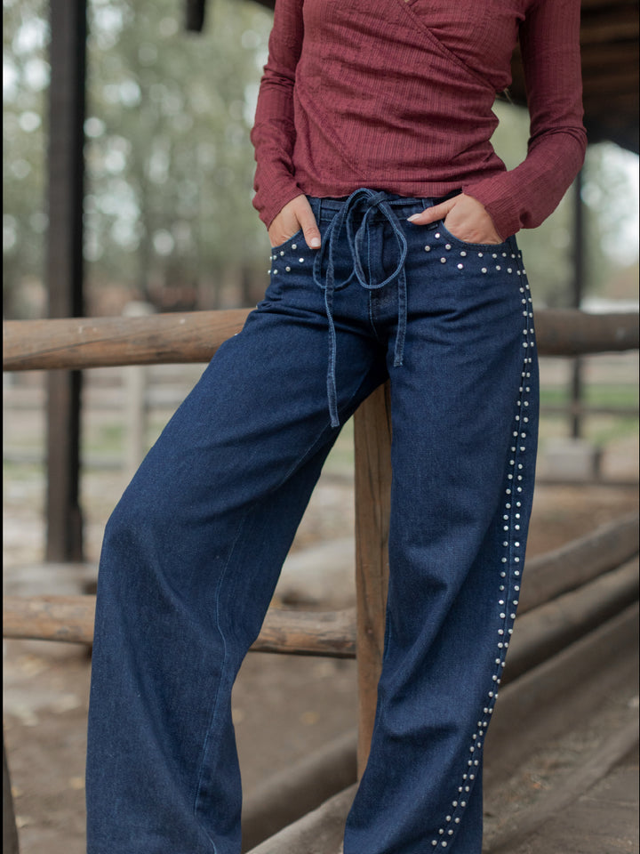 PANTALON KAYLA AZUL OSCURO