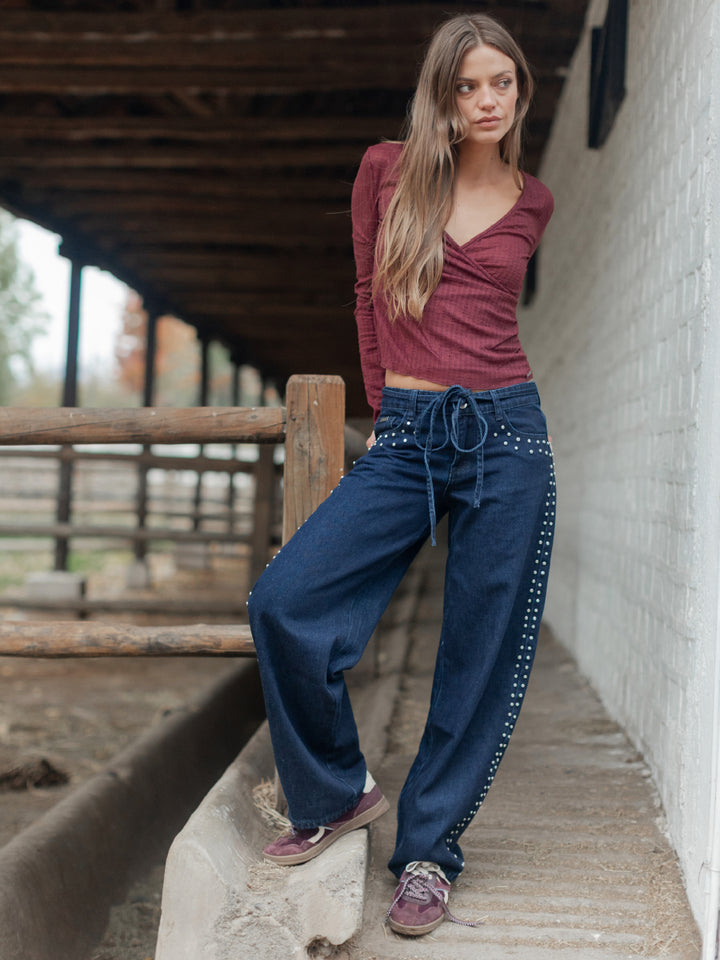 PANTALON KAYLA AZUL OSCURO