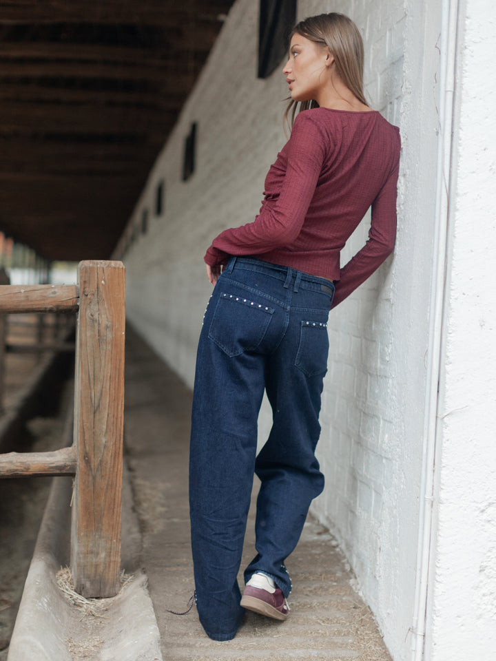 PANTALON KAYLA AZUL OSCURO