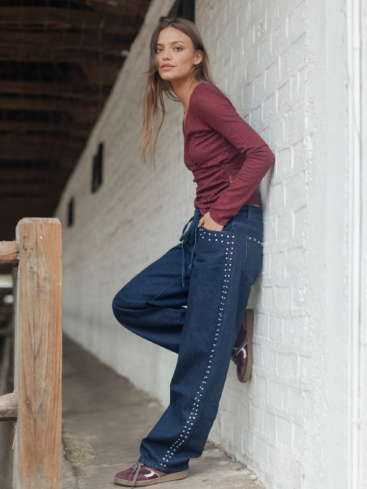 PANTALON KAYLA AZUL OSCURO