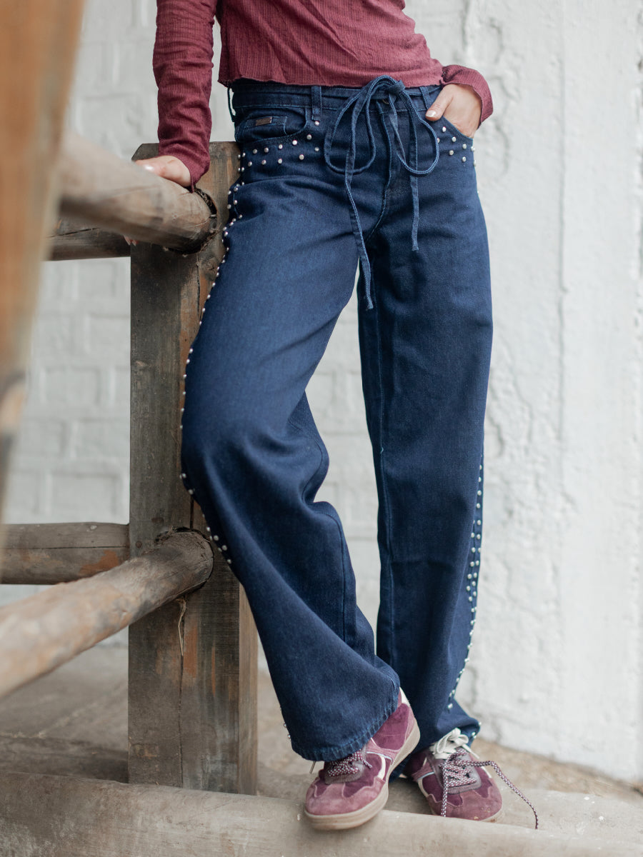 PANTALON KAYLA AZUL OSCURO