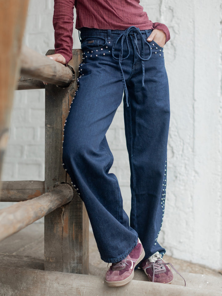 PANTALON KAYLA AZUL OSCURO