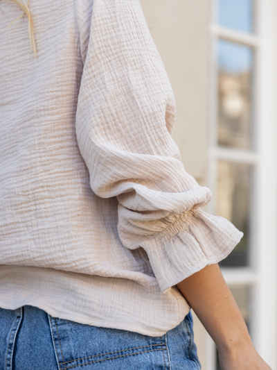 BLUSA MAGNOLIA BEIGE