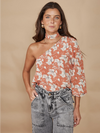 BLUSA SEVILLA TERRACOTA