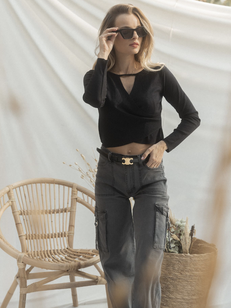 POCKET PANT GRIS