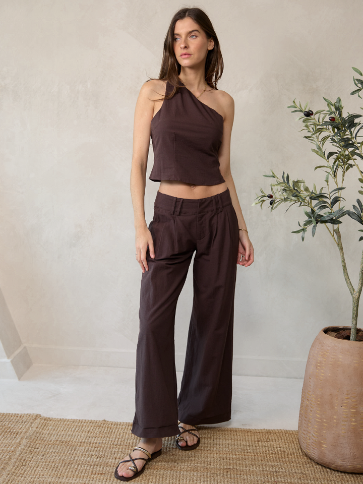 PANTALÓN ALBA CAFÉ