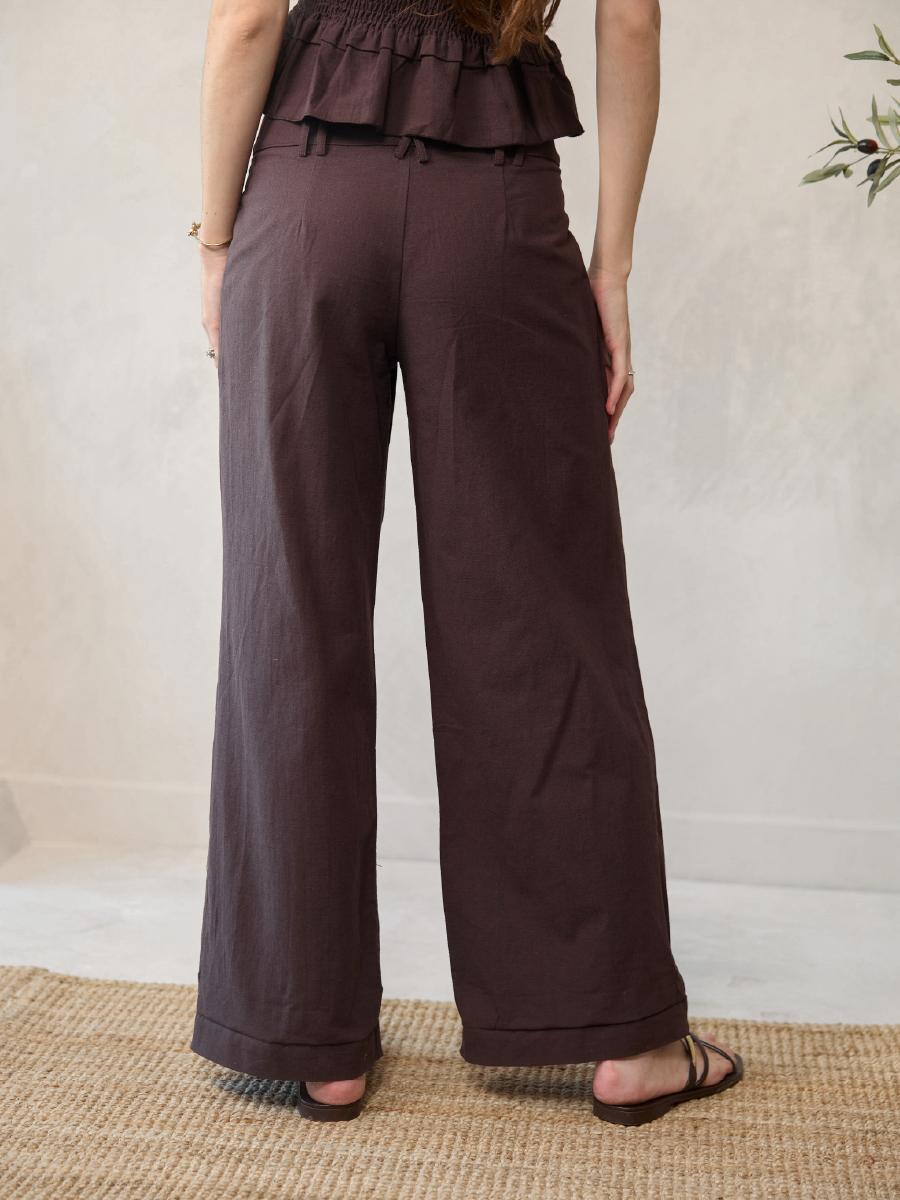 PANTALÓN ALBA CAFÉ