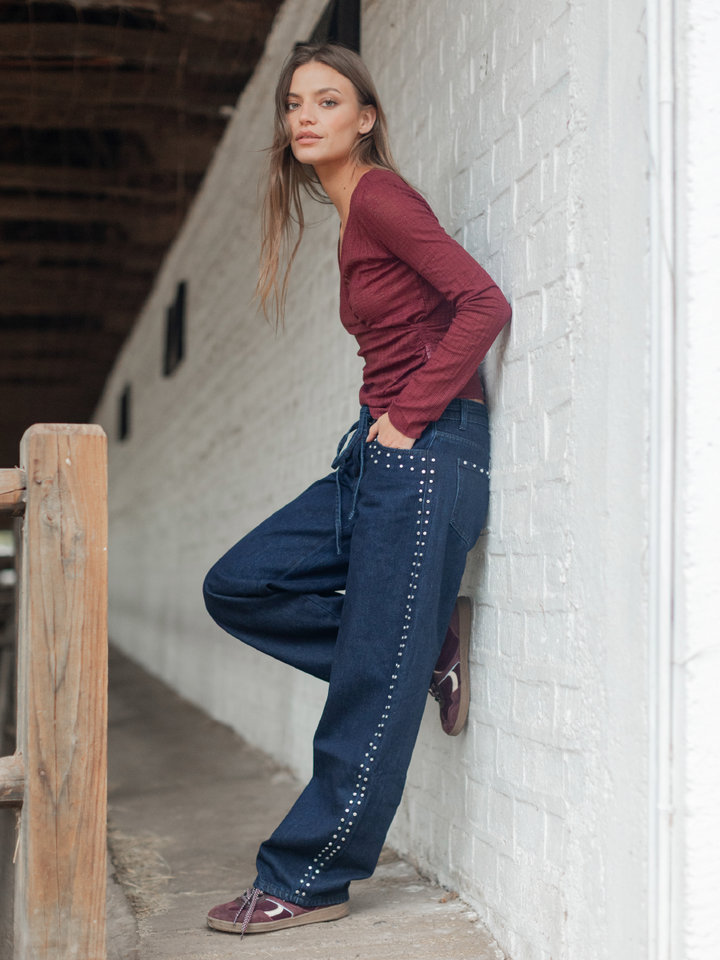 PANTALON KAYLA AZUL OSCURO