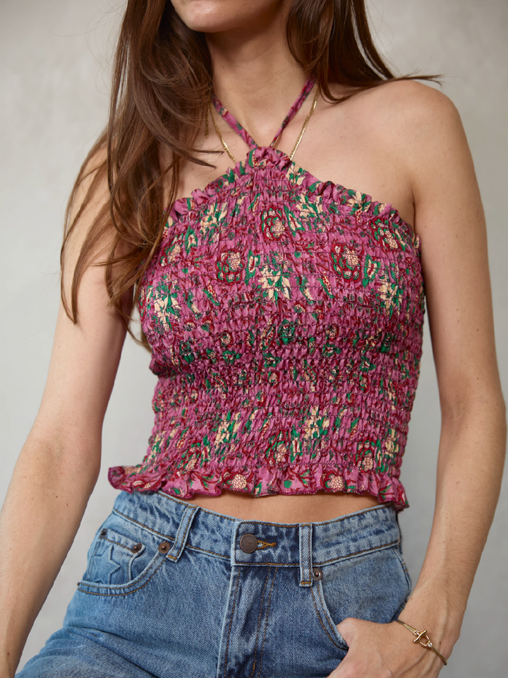 TOP CORA ROSADO