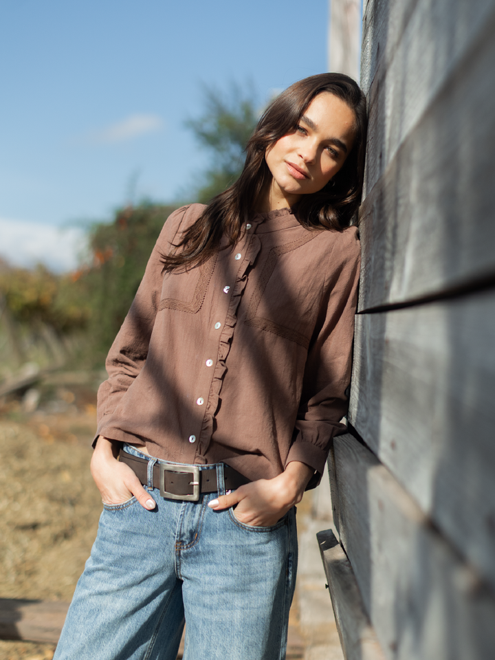 BLUSA ANNA CAFE