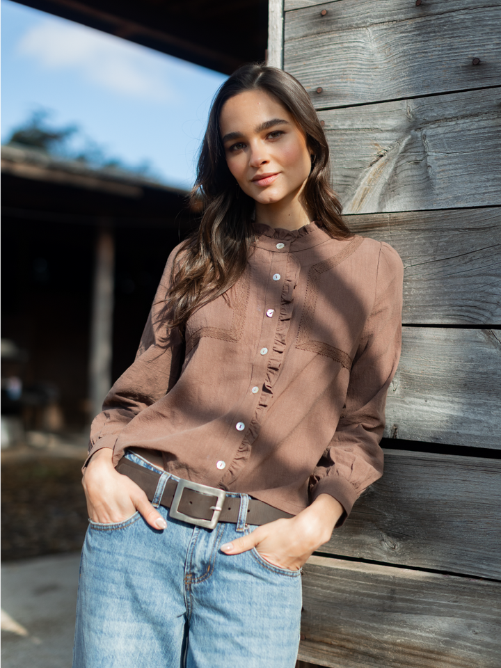 BLUSA ANNA CAFE