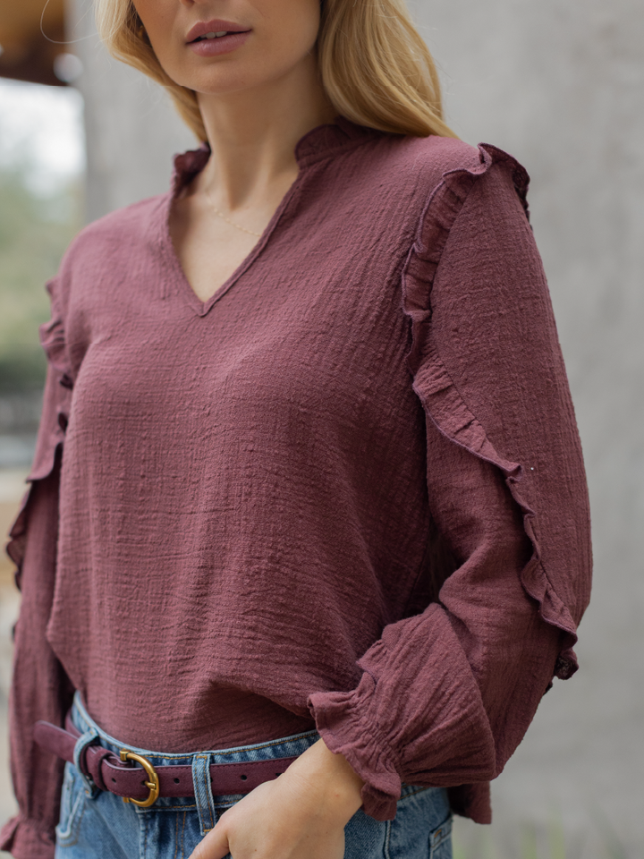 BLUSA CALA BURDEO