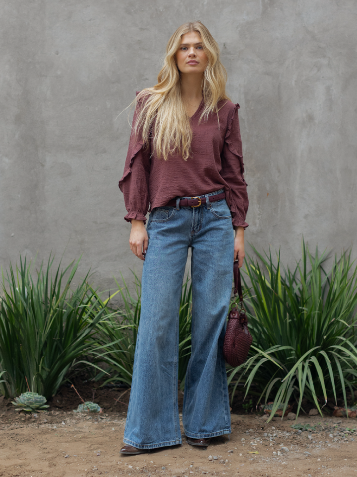 BLUSA CALA BURDEO