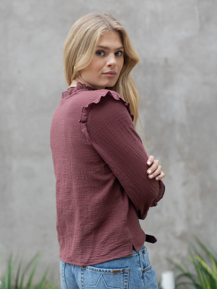 BLUSA CALA BURDEO