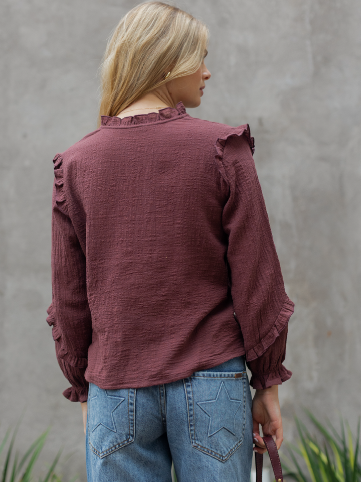 BLUSA CALA BURDEO