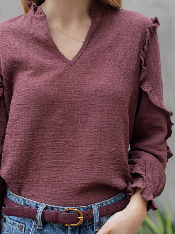 BLUSA CALA BURDEO