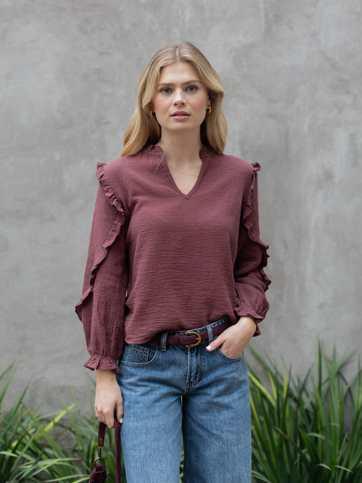BLUSA CALA BURDEO