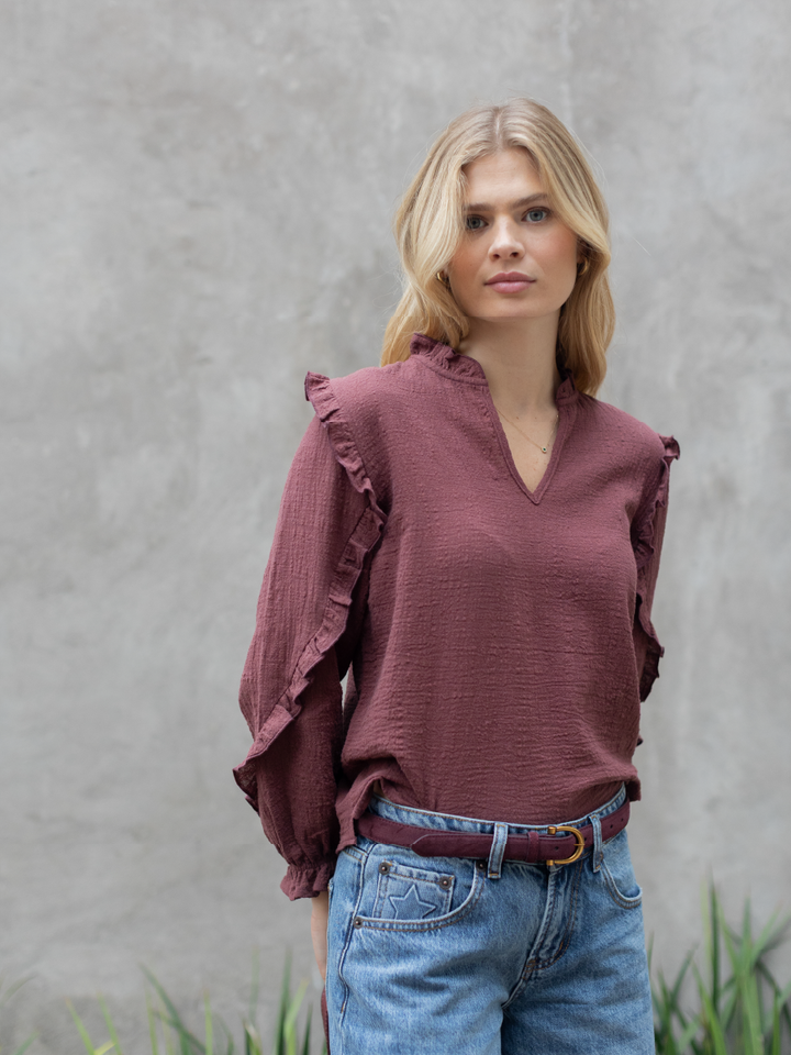 BLUSA CALA BURDEO