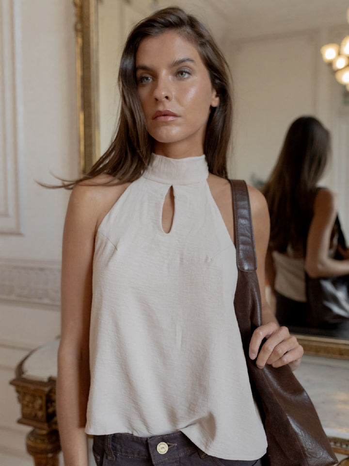 BLUSA CEIBA BEIGE