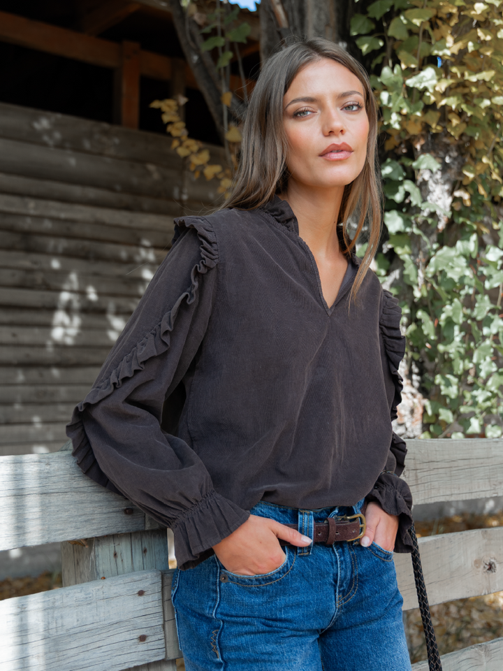 BLUSA COTELE CAFE
