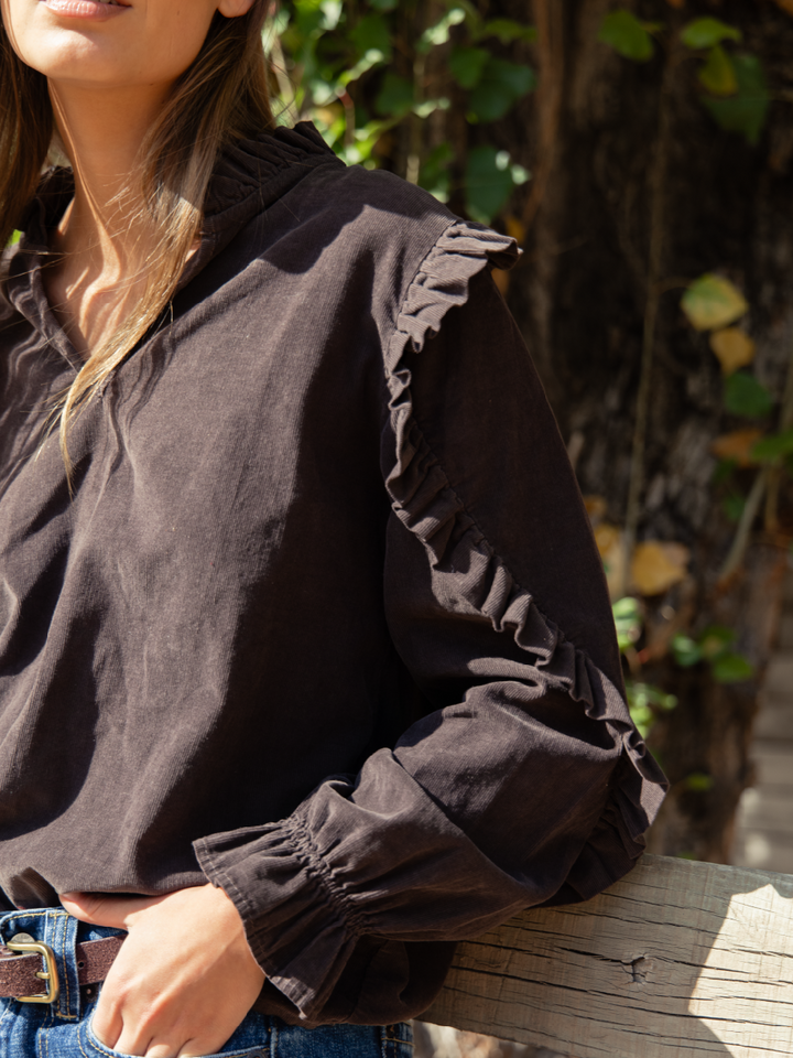 BLUSA COTELE CAFE