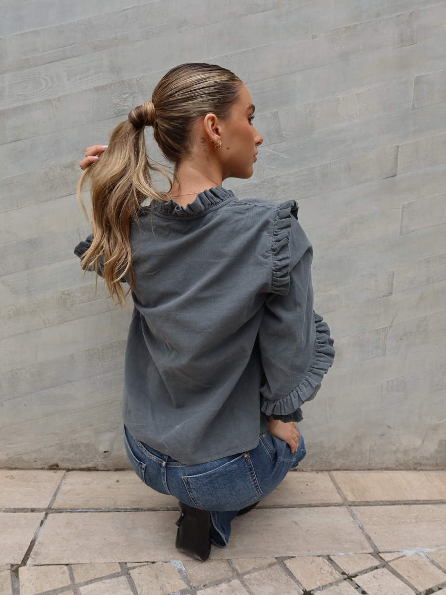 BLUSA COTELE GRIS