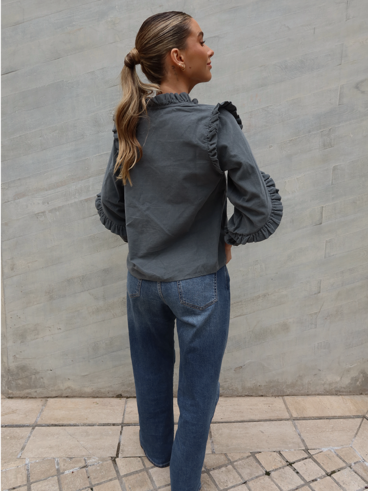 BLUSA COTELE GRIS