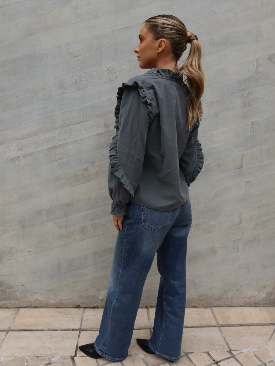 BLUSA COTELE GRIS