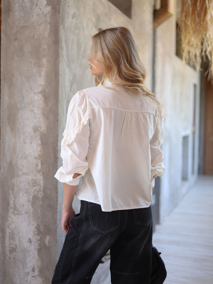 BLUSA ELA CREMA