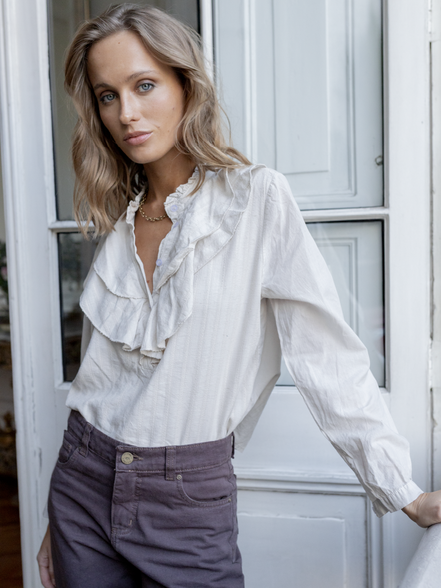 BLUSA GARDENIA OLIVO