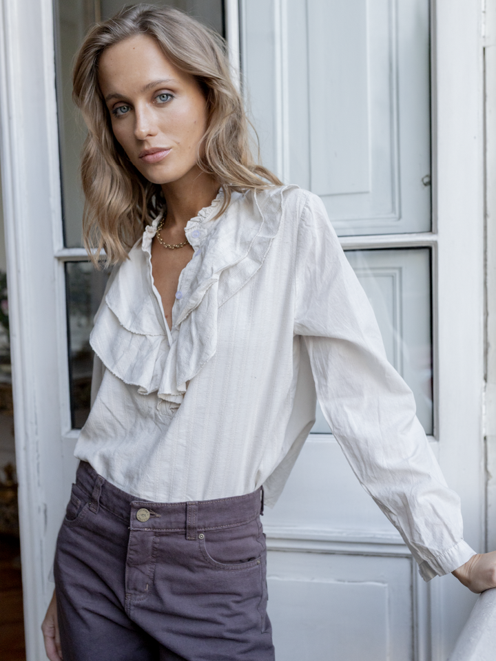 BLUSA GARDENIA OLIVO