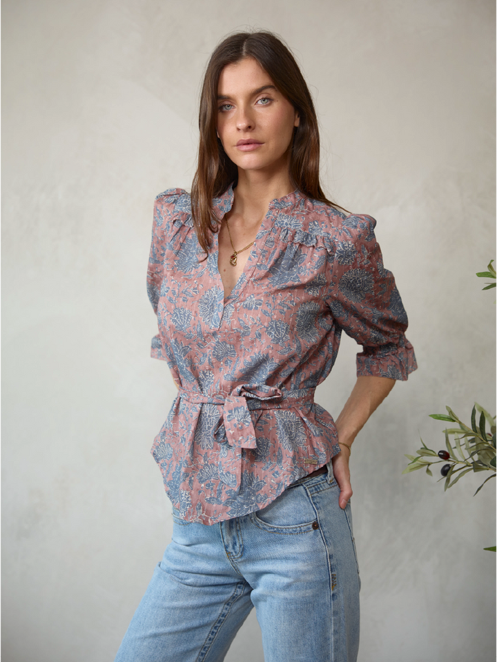BLUSA JAZMIN TERRACOTA