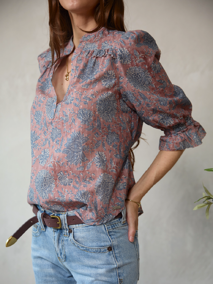 BLUSA JAZMIN TERRACOTA