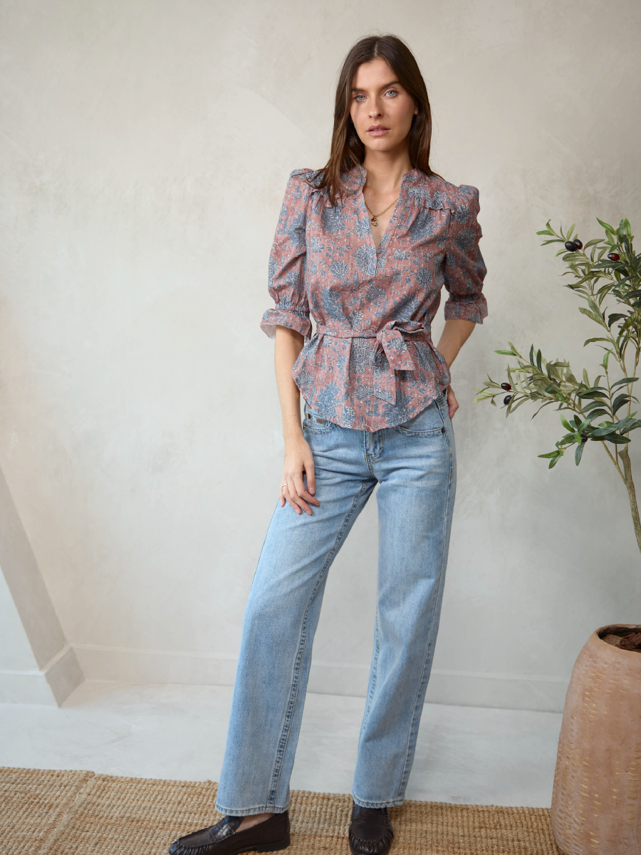 BLUSA JAZMIN TERRACOTA