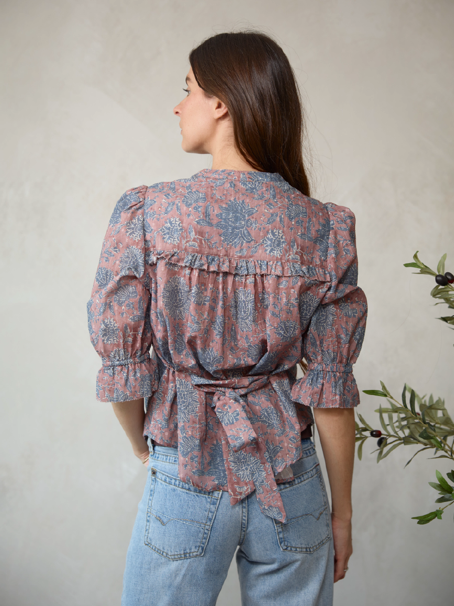 BLUSA JAZMIN TERRACOTA