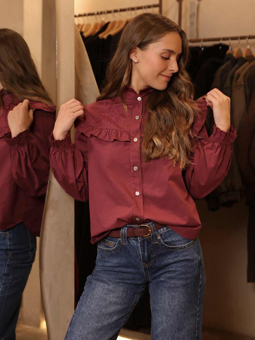 BLUSA LIS BURDEO