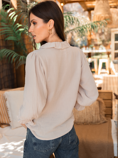 BLUSA MAGNOLIA BEIGE