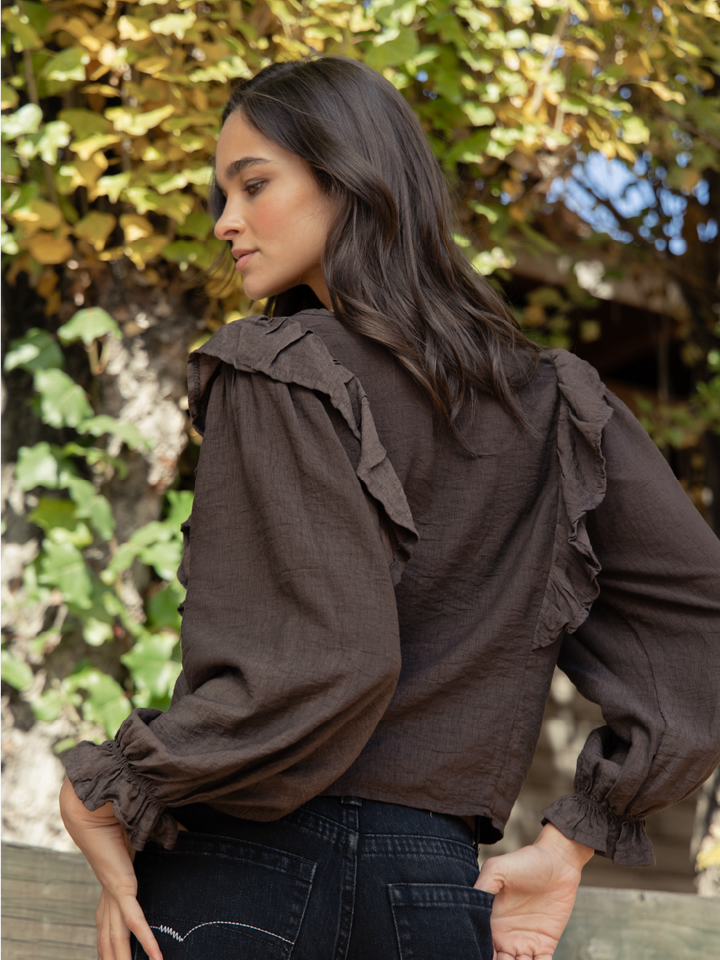 BLUSA MARY CAFE