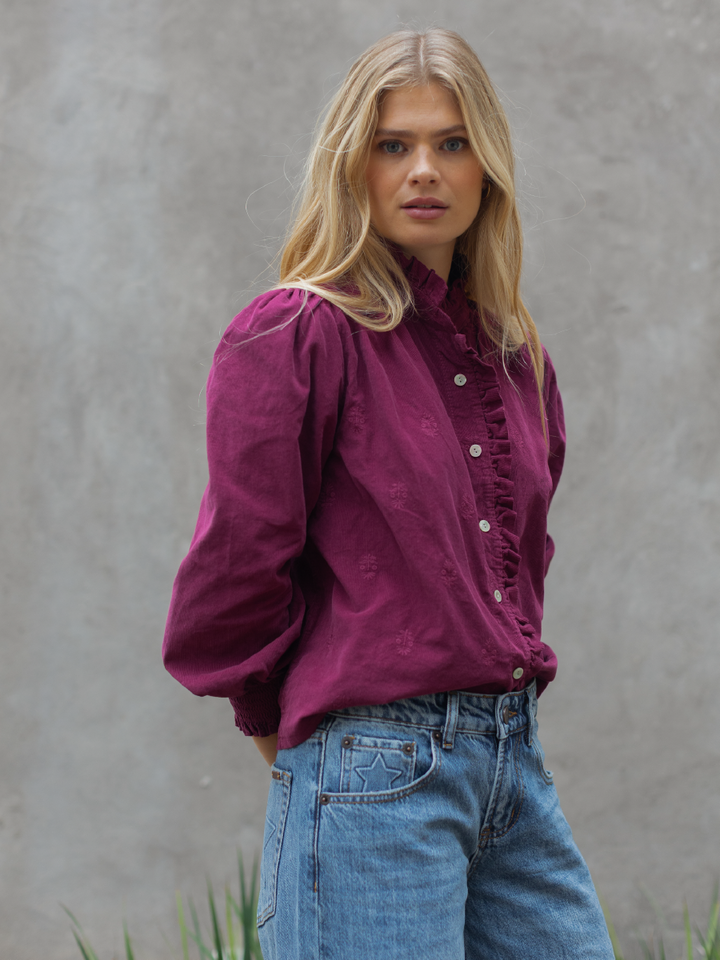 BLUSA NADIA BURDEO