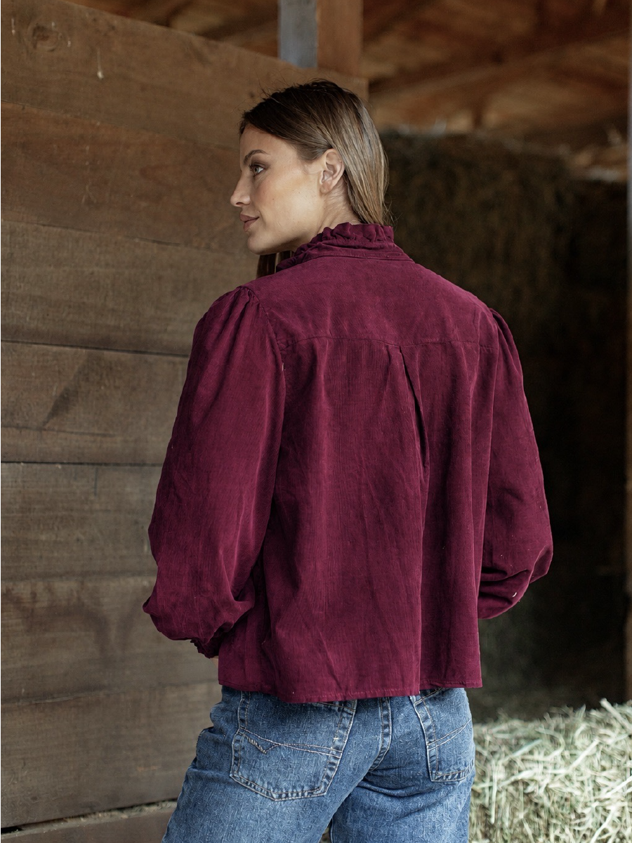 BLUSA NADIA BURDEO