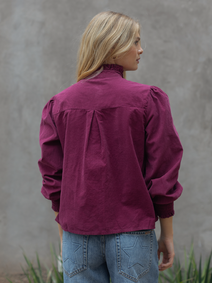 BLUSA NADIA BURDEO