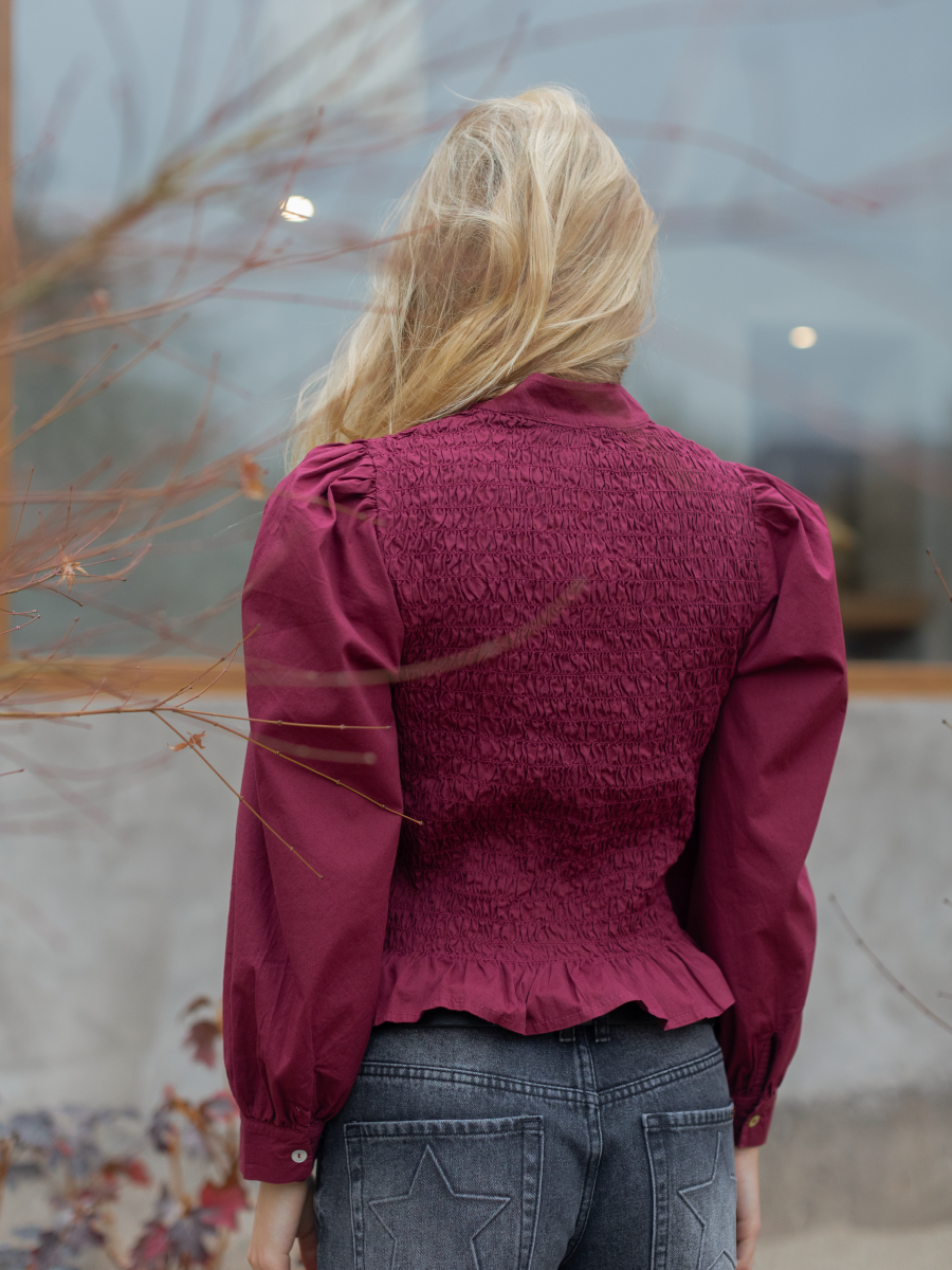 BLUSA NOELIA BURDEO