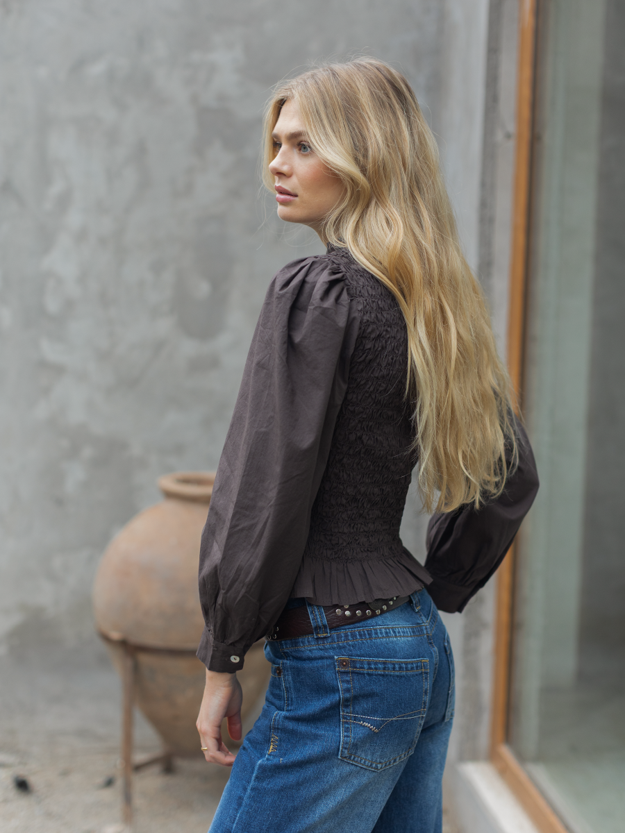 BLUSA NOELIA CAFE
