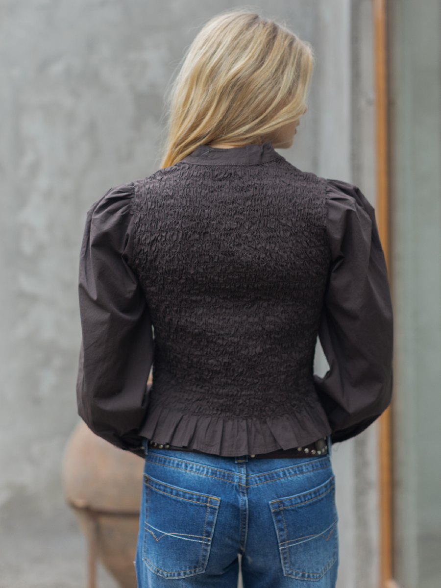 BLUSA NOELIA CAFE