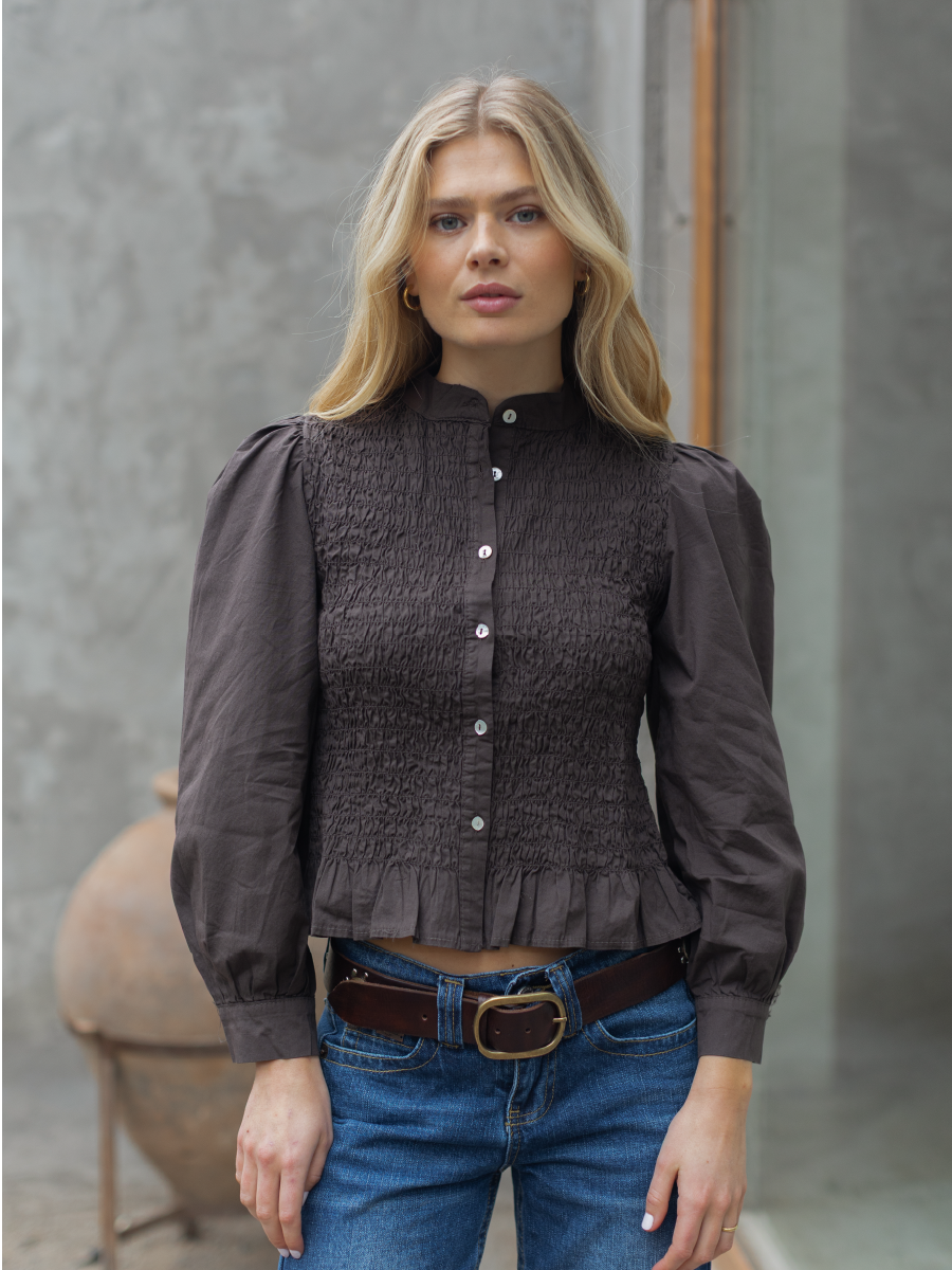 BLUSA NOELIA CAFE