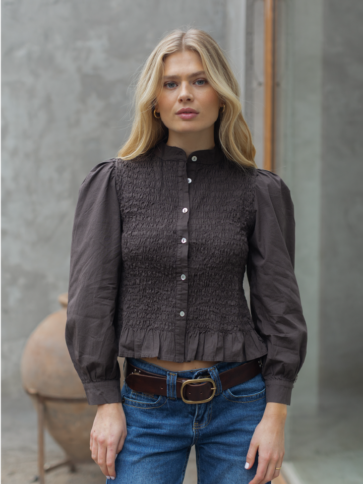 BLUSA NOELIA CAFE